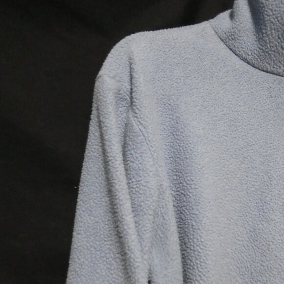 ROOTS | medium | Vintage Light Blue Fleece | 1/4 Zip-Up | Sleeve Pocket | EUC - Picture 3 of 16
